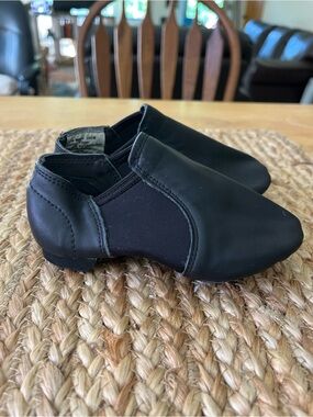 Weissman Black Kids Jazz Shoes